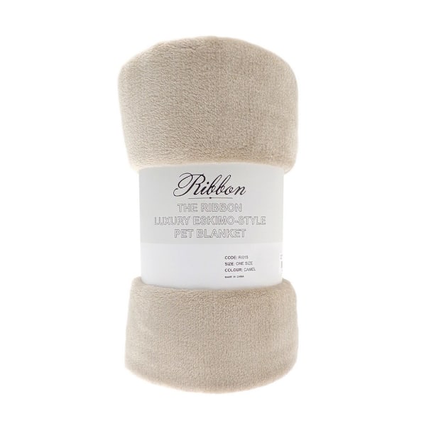 Ribbon Eskimo Style Hundfilt En Storlek Kamel Camel One Size