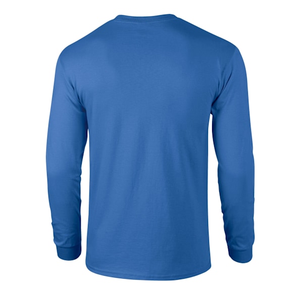 Gildan Unisex Vuxen Ultra Plain Bomull Långärmad T-shirt M R Royal Blue M