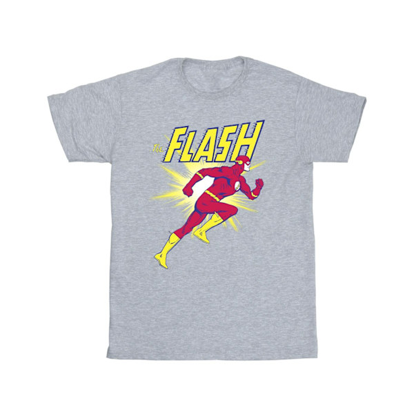 DC Comics Boys The Flash Running T-Shirt 3-4 år Sports Grey Sports Grey 3-4 Years