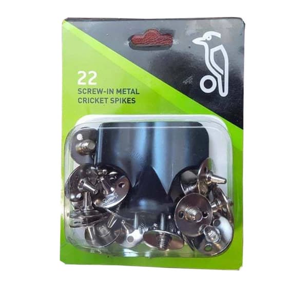 Kookaburra Cricketspikar i Stål (22-pack) En Storlek Silver Silver One Size