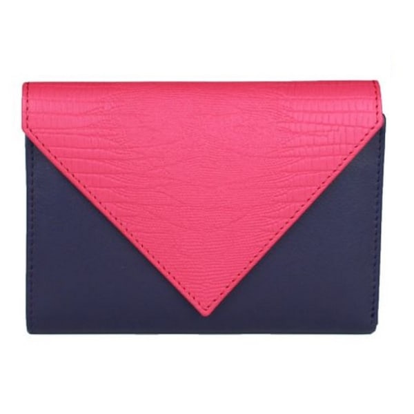 Eastern Counties Läder Dam/Dam Belle Kuvert Stil Plånbok Purple/Pink One Size