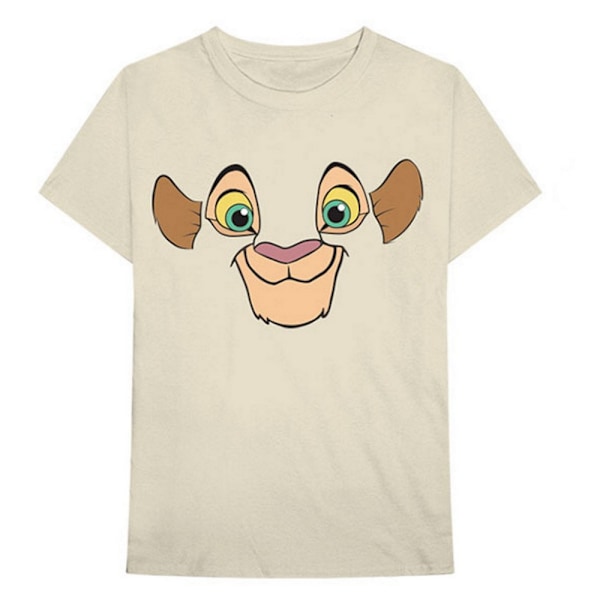 The Lion King Unisex Vuxen Nala Ryggtryck Bomull T-shirt M Nat Natural M