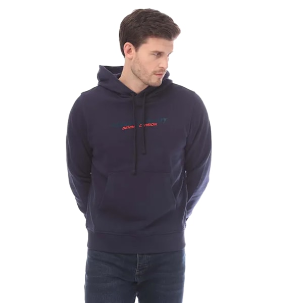 Diesel Herr S-Ginn Hoodie M Marinblå Navy M