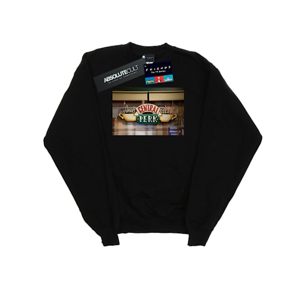 Friends Dam/Damer Central Perk Foto Sweatshirt S Svart Black S