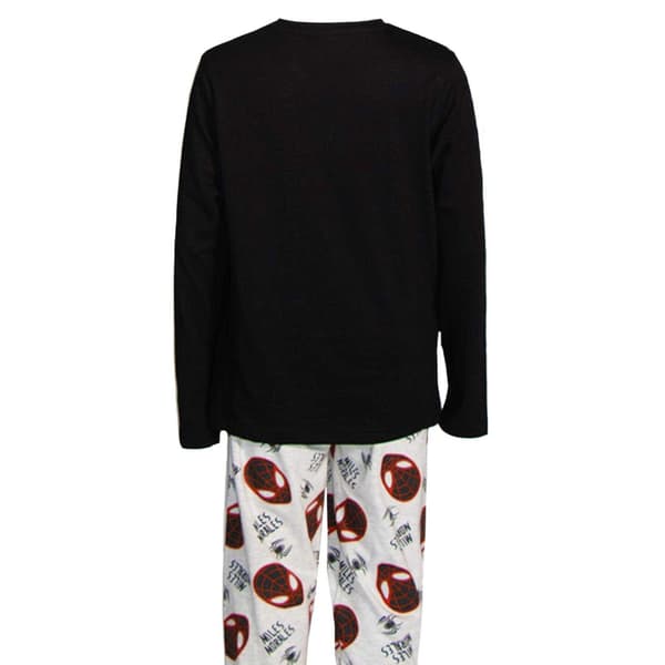 Spider-Man: Miles Morales Barn/Barn Logo Lång Pyjamas Set ( Multicoloured 9-10 Years