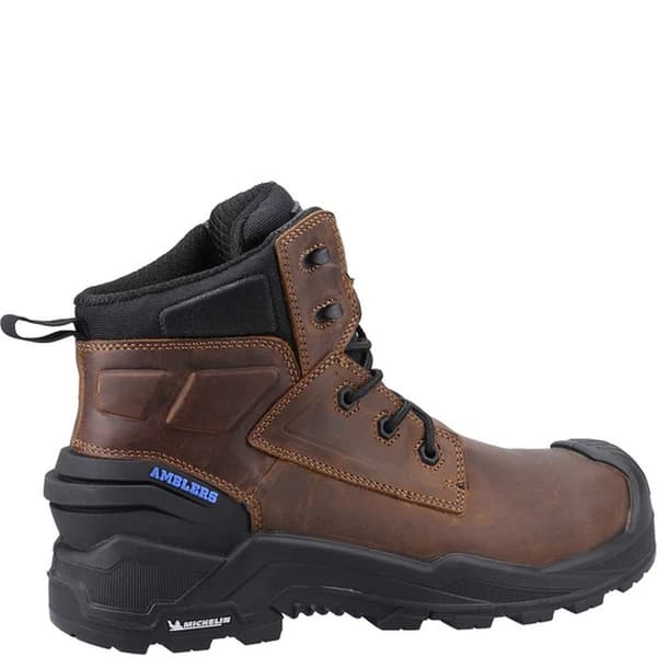 Amblers herr AS980C Crusader kornläder säkerhetskängor 12 UK B Brown 12 UK