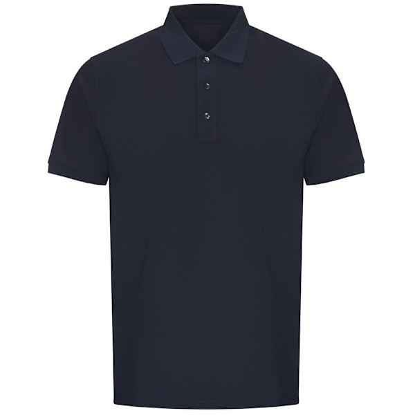 PRO RTX Mens Pro Piqué Moisture Wicking Polo Shirt L Navy Navy L