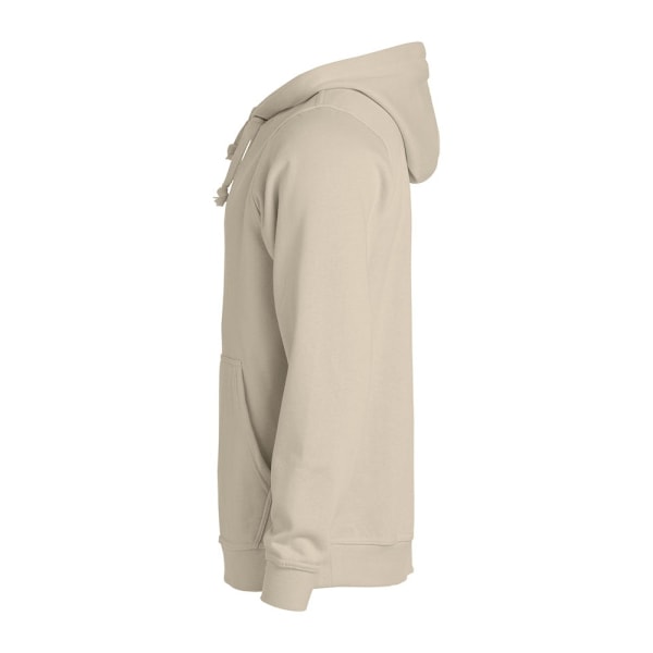 Clique Unisex Vuxen Basic Hoodie M Ljus Khaki Light Khaki M