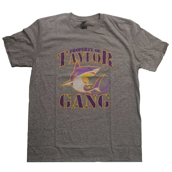 Taylor Gang Entertainment Unisex Vuxen Egendom Av Bomull T-Shirt Grey XL