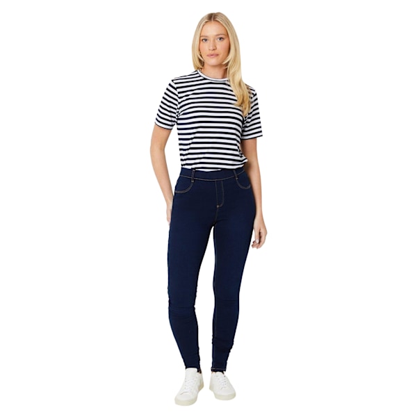Dorothy Perkins Dam/Kvinnor Eden Skinny Jeggings 10 UK S Indi Indigo 10 UK S
