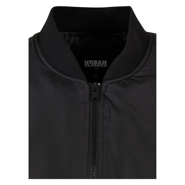 Urban Classics Herr Basic Återvunnen Bomberjacka 5XL Svart Black 5XL