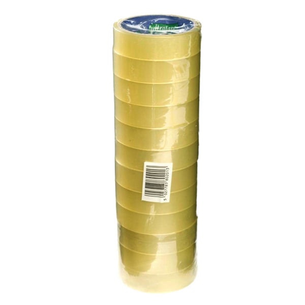 Ultratape Transparent Sellotape (Förpackning med 12 rullar) En storlek Transparent Clear One Size