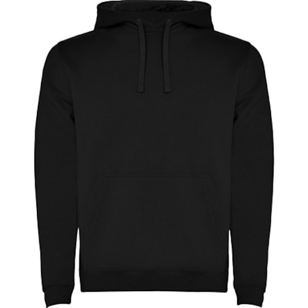 Roly Urban Hoodie XS Solid Black för män Solid Black XS