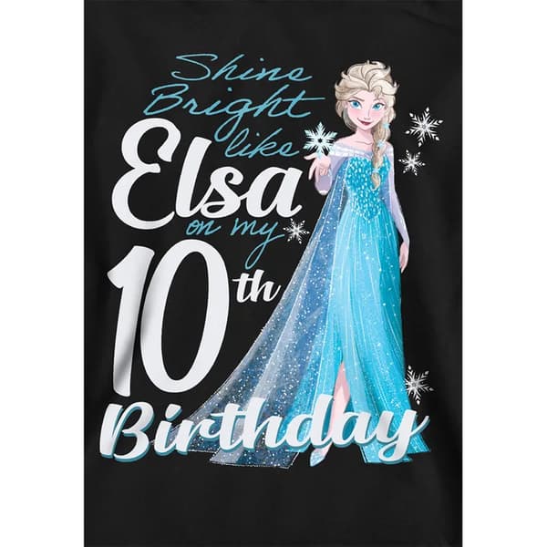 Frozen Barn/Barn Bright Like Elsa 10-årsdag Tröja H Black 9-11 Years