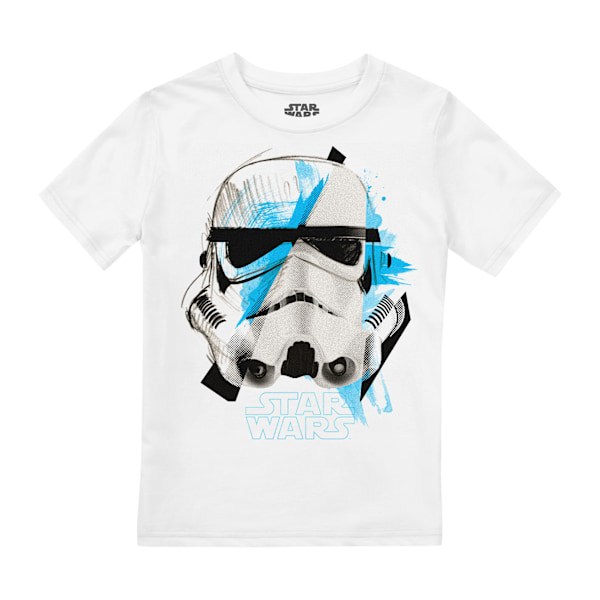 Star Wars Stormtrooper Cuts T-shirt för barn 7-8 år Vit White 7-8 Years
