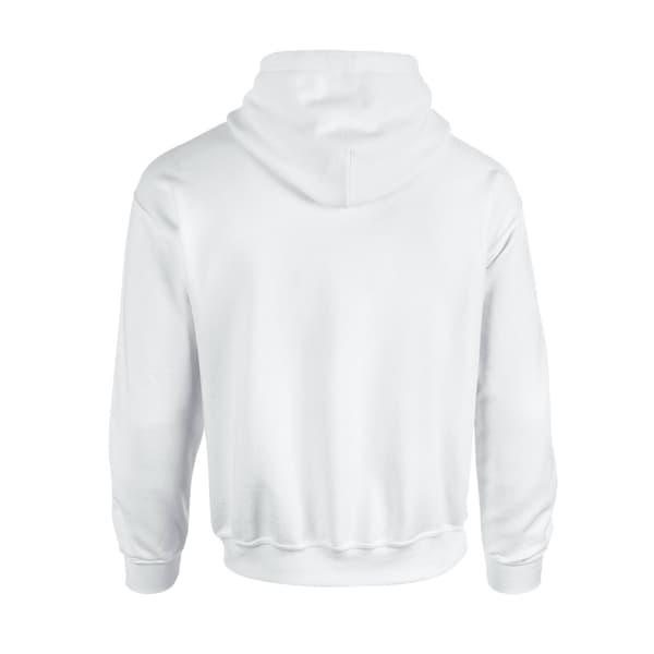 Gildan Herr Heavy Blend Hoodie M Vit White M