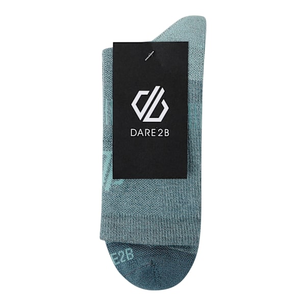 Dare 2B Unisex Vuxen Merinoull Vandringsstrumpor 39-42 Aquife Aquifer/Element Grey 6 UK-8 UK