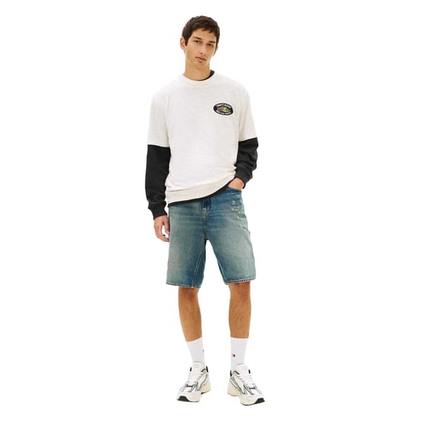 Tommy Jeans Herr Fruit Regular T-shirt M Antikvit Antique White M