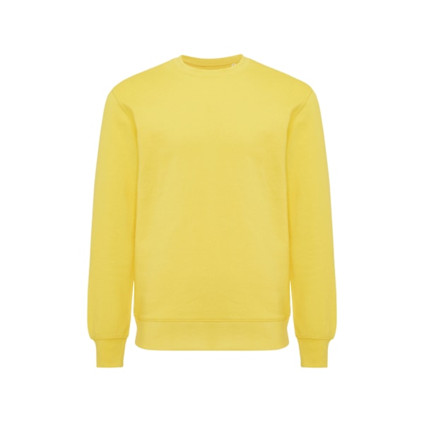 Iqoniq Unisex Vuxen Etosha Återvunnen Bomull Lätt Sweatshirt Yellow XS