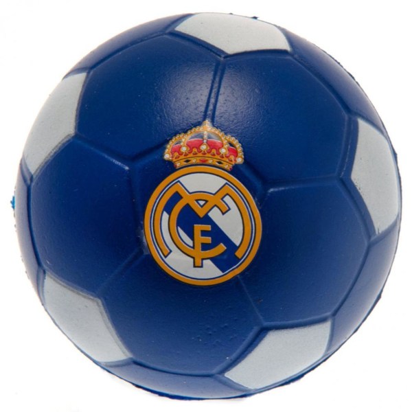 Real Madrid FC Stressboll En Storlek Blå Blue One Size