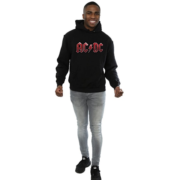 AC/DC Herr Ice Logo Bomullströja XXL Svart Black XXL
