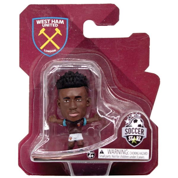 West Ham United FC Mohammed Kudus SoccerStarz Fotbollsfigur Multicoloured One Size