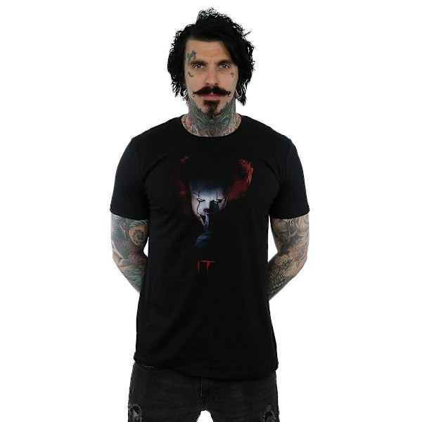 It Mens Pennywise Quiet Bomull T-Shirt XXL Svart Black XXL