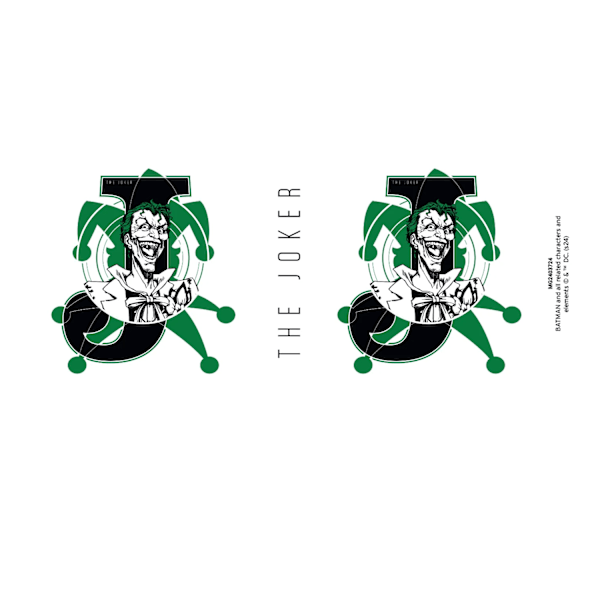 Batman Joker Jester Mug, Storlek: En Storlek, Vit White One Size