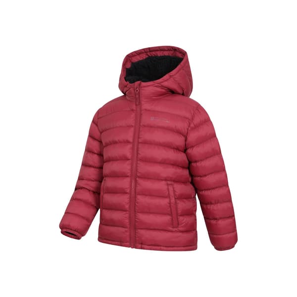 Mountain Warehouse Barn/Barn Vadderad med Fuskpälsfoder Seasons Rust 11-12 Years