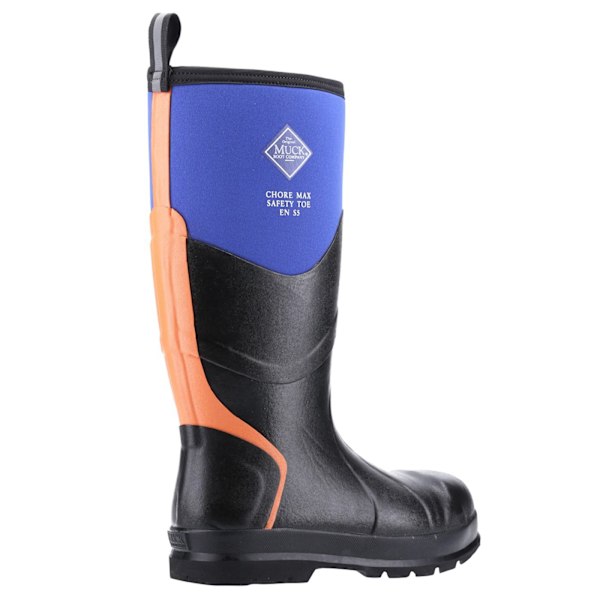 Muck Boots Unisex Vuxen Chore Max S5 Säkerhets Wellington 10 UK Blue/Orange 10 UK