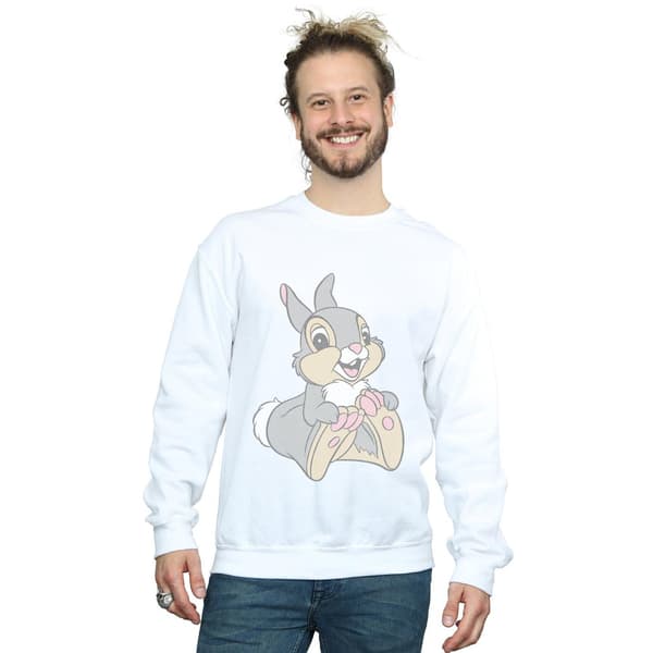 Disney Classic Thumper Sweatshirt M Vit White M
