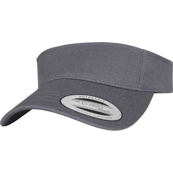 Flexfit By Yupoong Curved Visor Cap One Size Dark Grey Dark Grey One Size