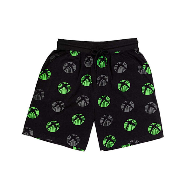 Xbox Gamer T-shirt och shorts set S Svart/Grå/Grön Black/Grey/Green S