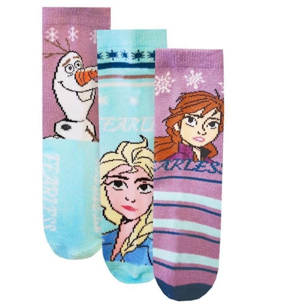 Frozen Girls Character Socks (6-pack) 9 UK Child-12 UK Child Multicoloured 9 UK Child-12 UK Child