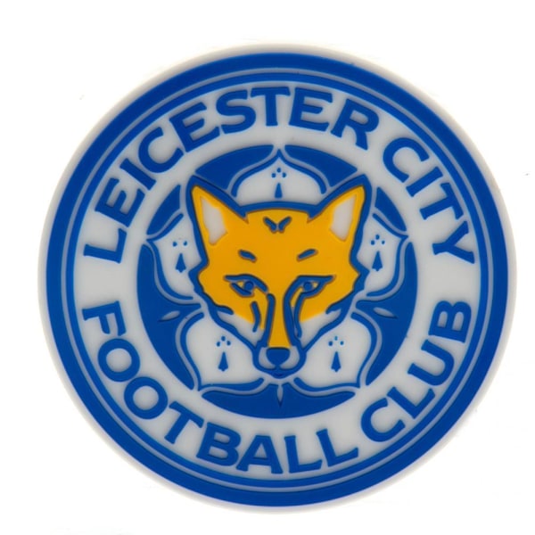 Leicester City FC 3D Kylskåpsmagnet En Storlek Blå/Vit Blue/White One Size