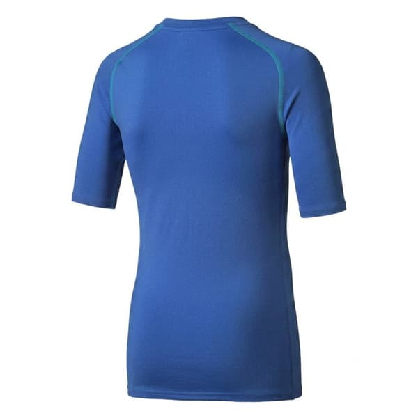 Puma Flickor Åtsittande Kortärmad Underställströja 14 År Blå Blue 14 Years