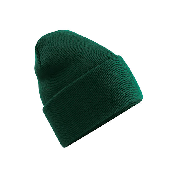 Beechfield Unisex Vuxen Original Deep Cuffed Beanie One Size Bo Bottle Green One Size