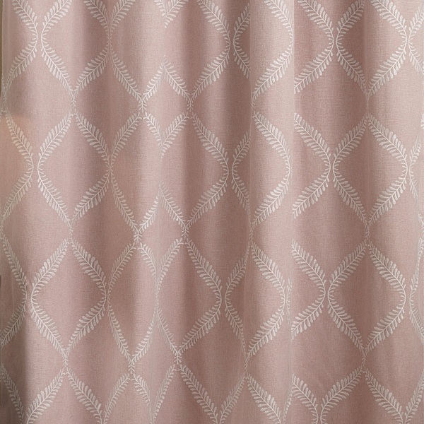 Paoletti Olivia Pencil Pleat Gardiner 90in x 72in Blush Red Blush Red 90in x 72in