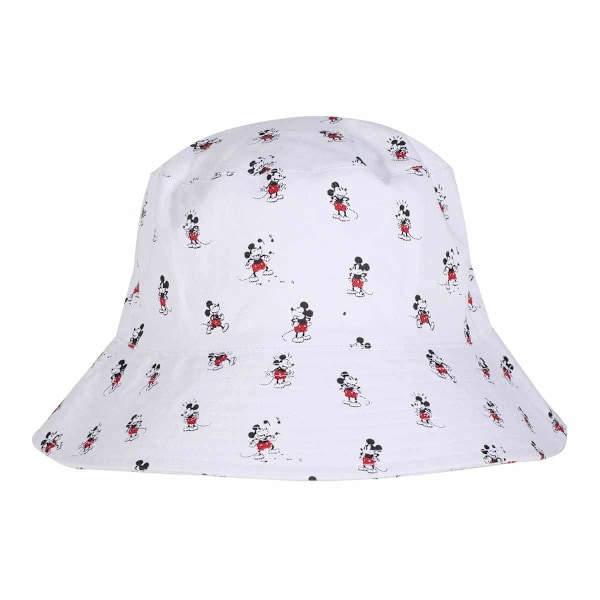 Mickey Mouse & Friends Mickey Mouse Bucket Hat En Storlek Vit White One Size