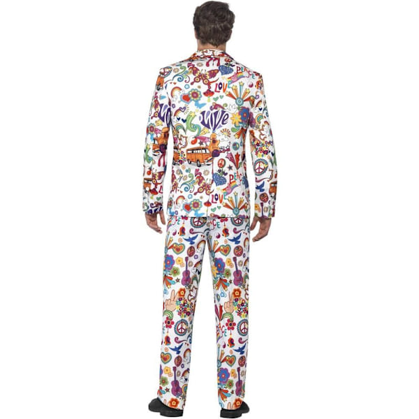 Smiffys Herr Groovy Kostymset XL Flerfärgad Multicoloured XL