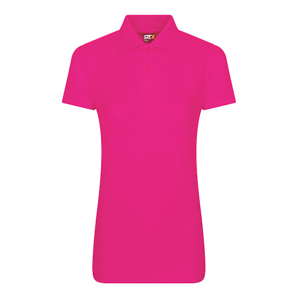 PRO RTX Dam/Dam Pro Piqu Poloskjorta 4XL Fuchsia Fuchsia 4XL