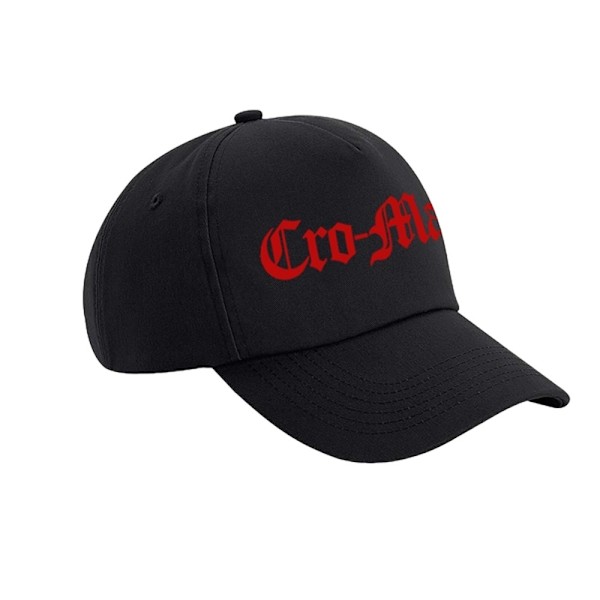 Cro-Mags Logo Baseball Cap En Storlek Svart/Röd Black/Red One Size