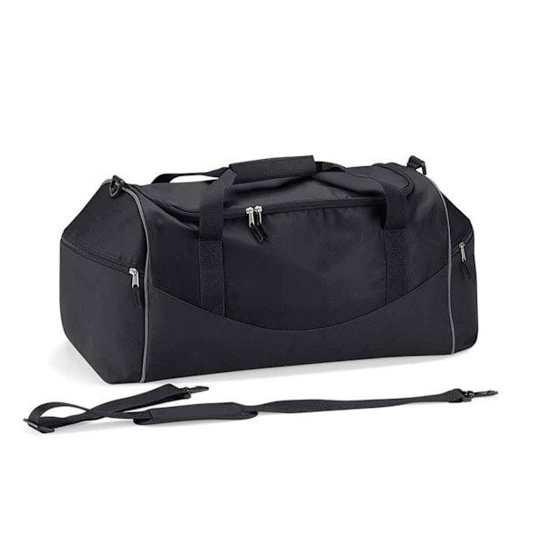 Quadra Teamwear Holdall Duffelväska (55 liter) One Size Svart/G Black/Graphite One Size