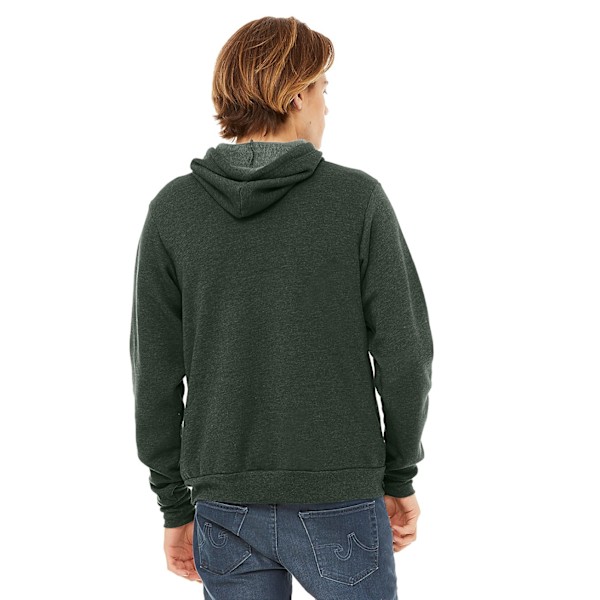 Bella + Canvas Unisex Huvtröja för Vuxna L Heather Forest G Heather Forest Green L