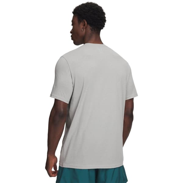 Under Armour Herr Foundation Updates Gl Kortärmad T-shirt S Titanium/Blue S