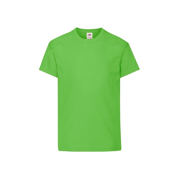 Fruit Of The Loom Barn/Barn Original T-Shirt 3-4 År Lime Lime 3-4 Years