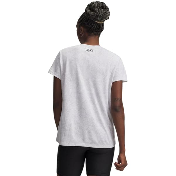 Under Armour Dam Tech Textured T-shirt 10 UK Vit White 10 UK