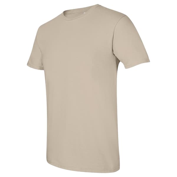 Gildan Herr SoftStyle Ringspun T-shirt L Sand Sand L