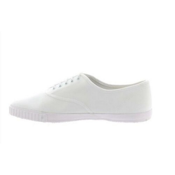 Dek Kids Unisex Junior Lace White Canvas Gym Plimsolls 13 UK Ju White 13 UK Junior