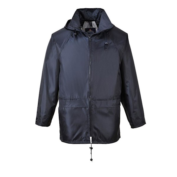 Portwest Herr Classic Regnrock 4XL Marinblå Navy 4XL